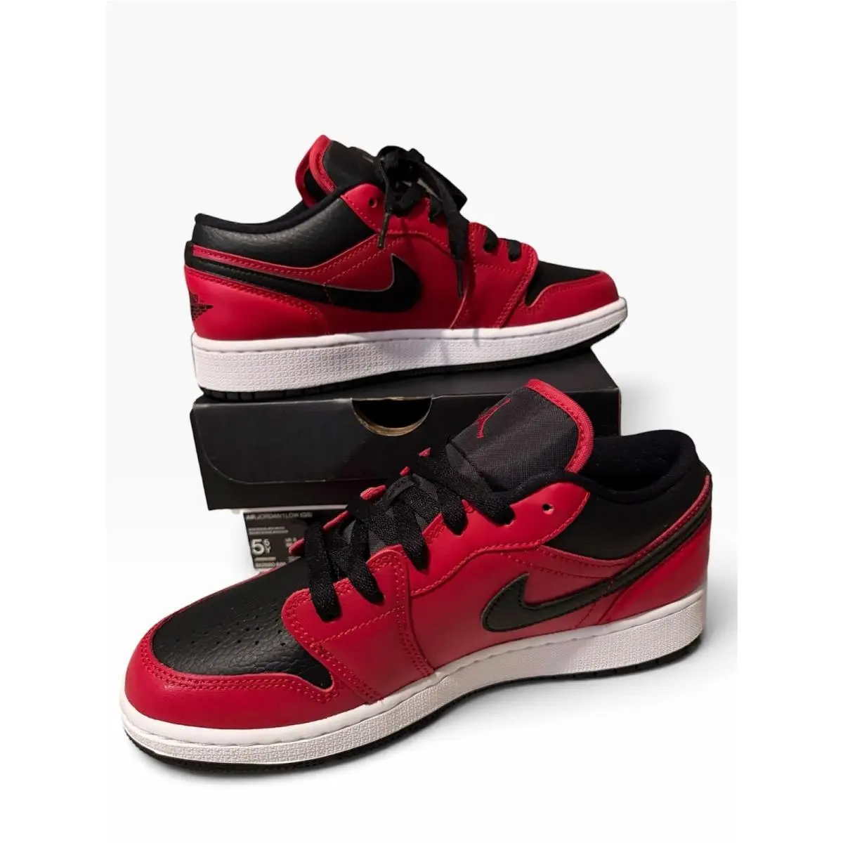 Nike shoes - Air Jordan 1 Low - Air Low - 553560-605 - Red 0