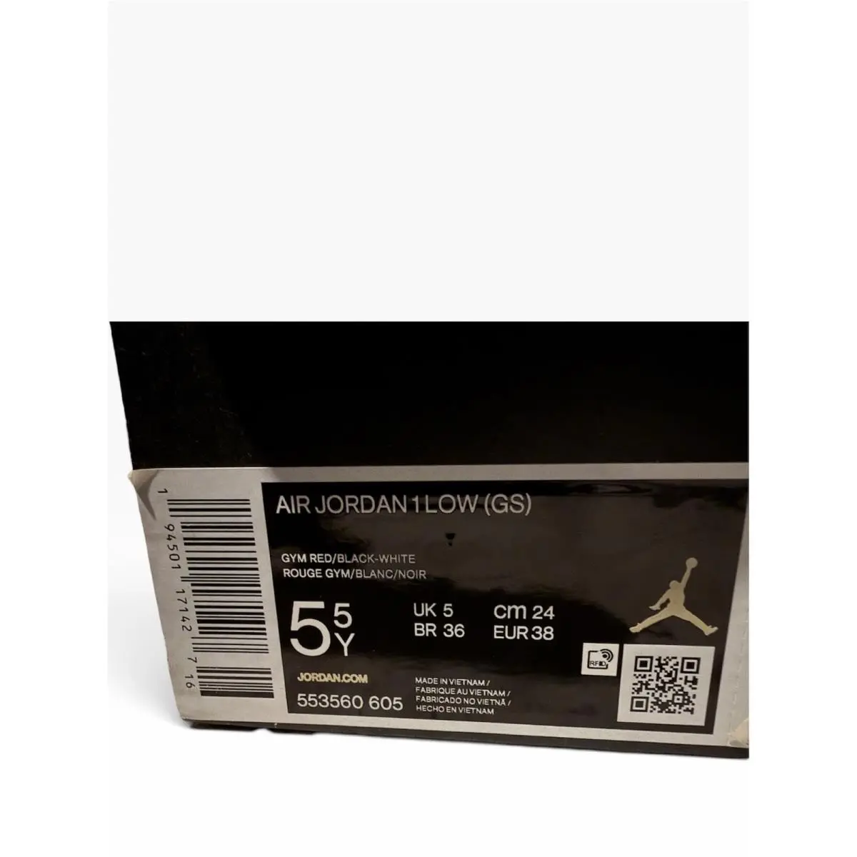 Nike shoes - Air Jordan 1 Low - Air Low - 553560-605 - Red 1