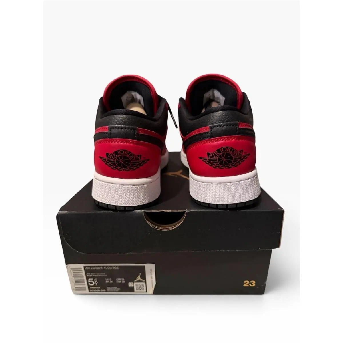 Nike shoes - Air Jordan 1 Low - Air Low - 553560-605 - Red 2