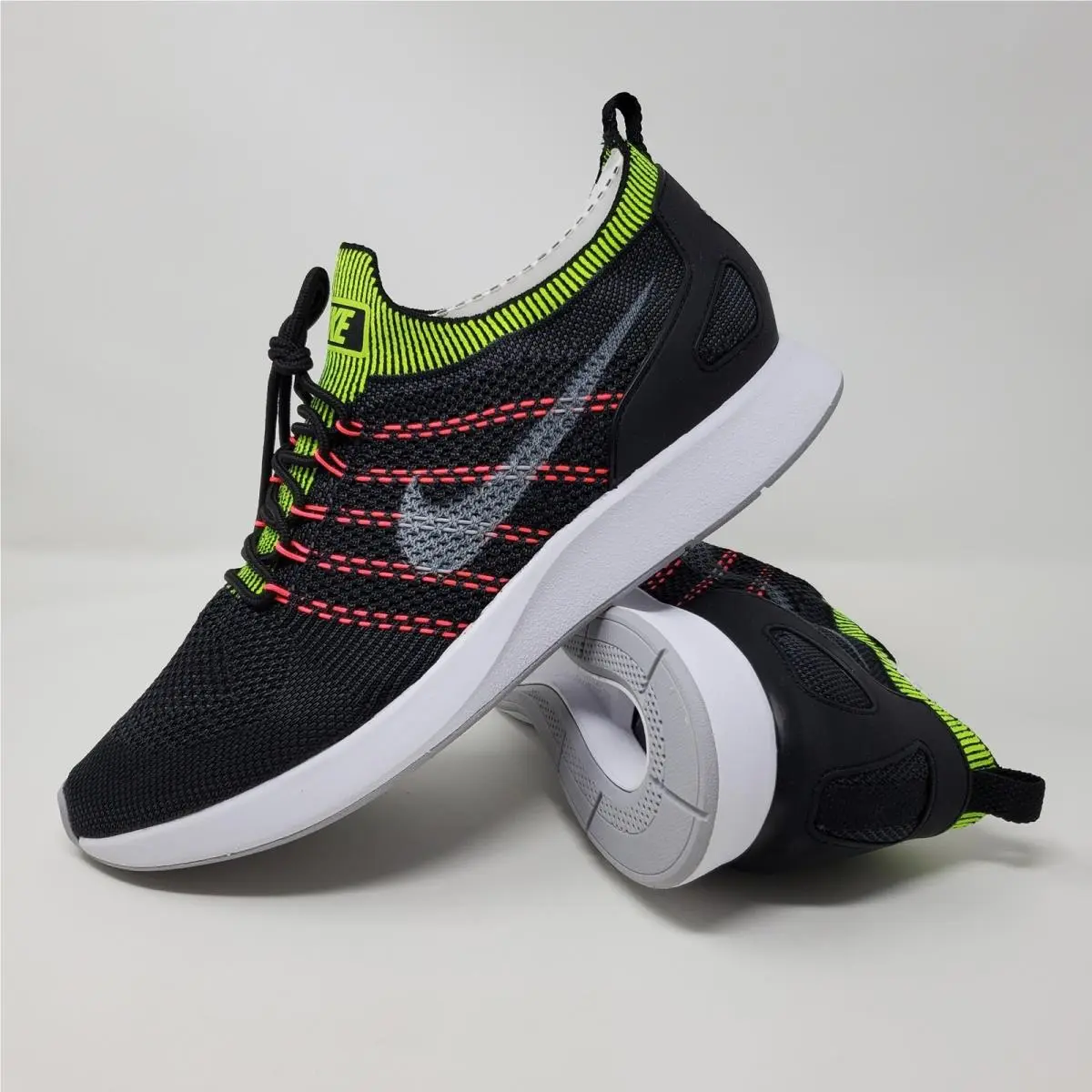Nike Air Zoom Mariah Flyknit Racer Running Black 918264-016 Men`s Size 11.5