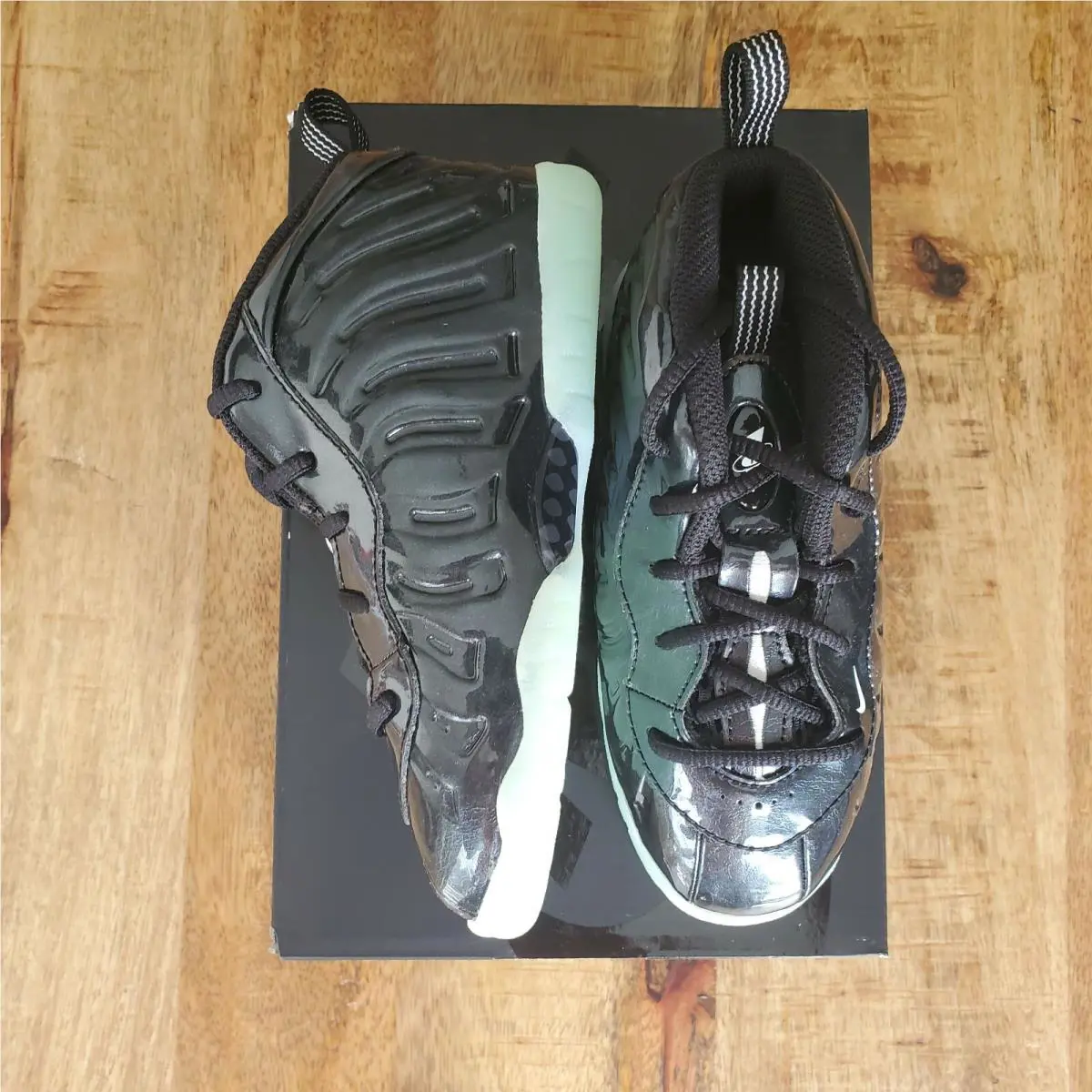 Nike shoes - Little Posite One TD - Little Posite One - Black (UPC: 0194953183054) 8