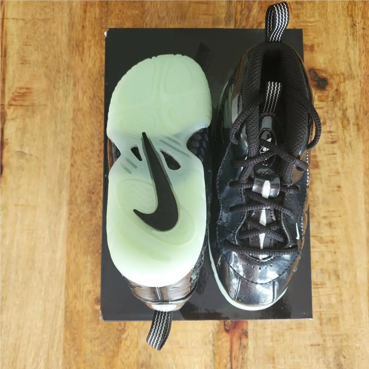 Nike shoes - Little Posite One TD - Little Posite One - Black (UPC: 0194953183054) 9