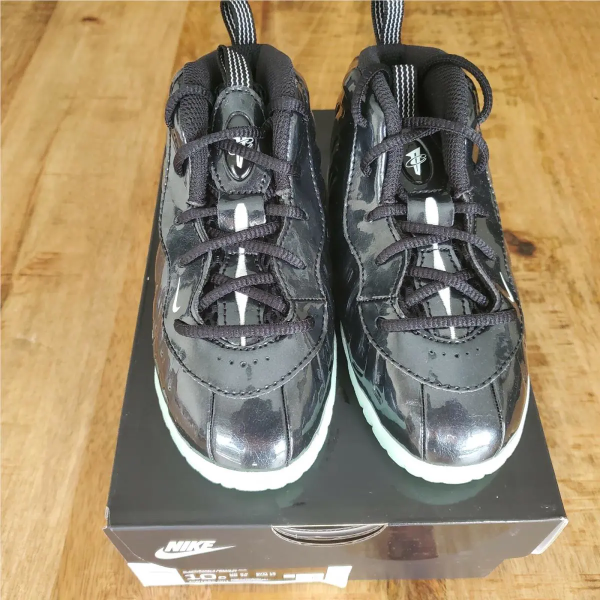 Nike shoes - Little Posite One TD - Little Posite One - Black (UPC: 0194953183054) 6