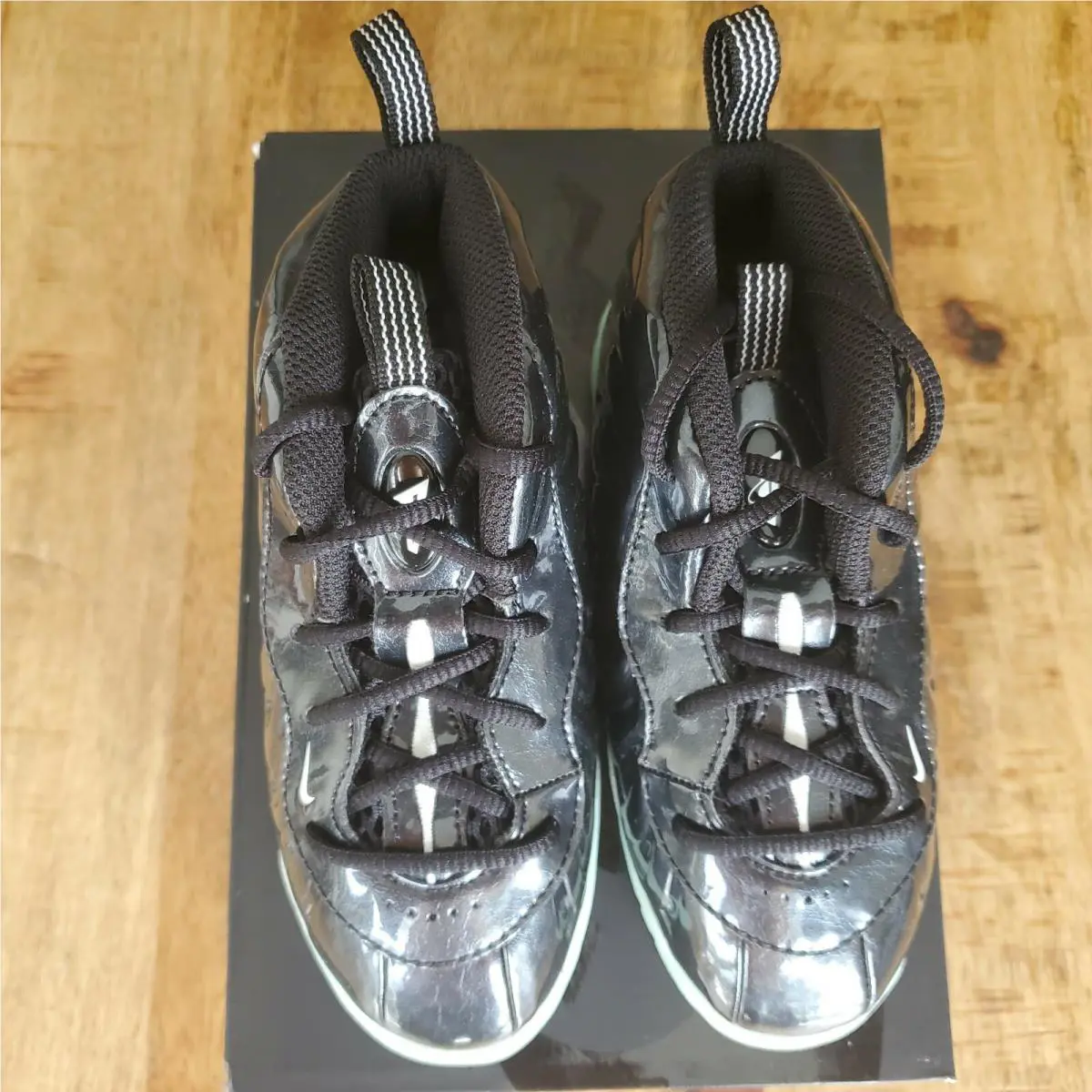 Nike shoes - Little Posite One TD - Little Posite One - Black (UPC: 0194953183054) 7