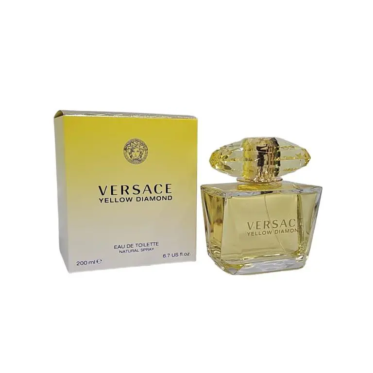 Versace Yellow Diamond Eau De Toilette Spray For Women 200ml