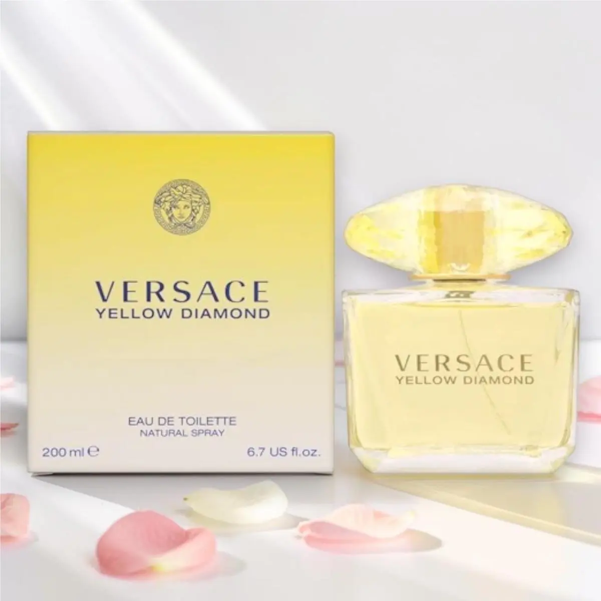 Versace Yellow Diamond Edt Eau De Toilette Women 6.7 oz / 200 ml