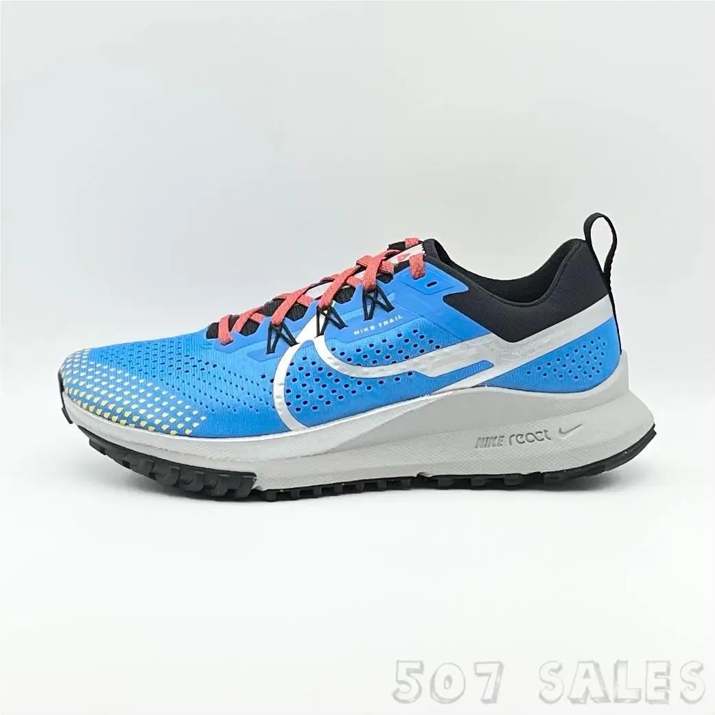 Size 8.5 - Nike React Pegasus Trail 4 Light Photo Blue Silver