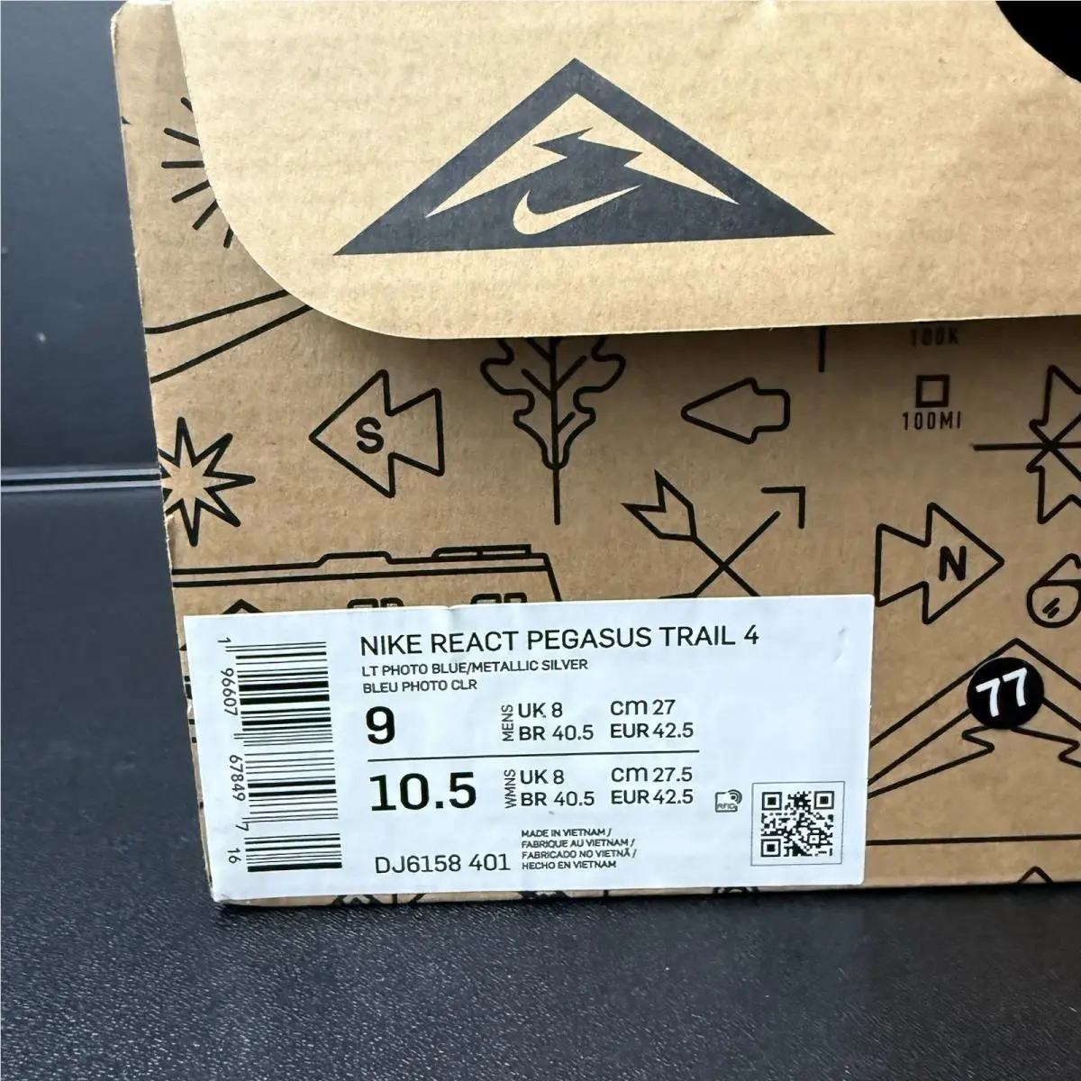 Nike shoes - Nike Pegasus Trail 4 DJ6158-401 - DJ6158-401 - Blue 11