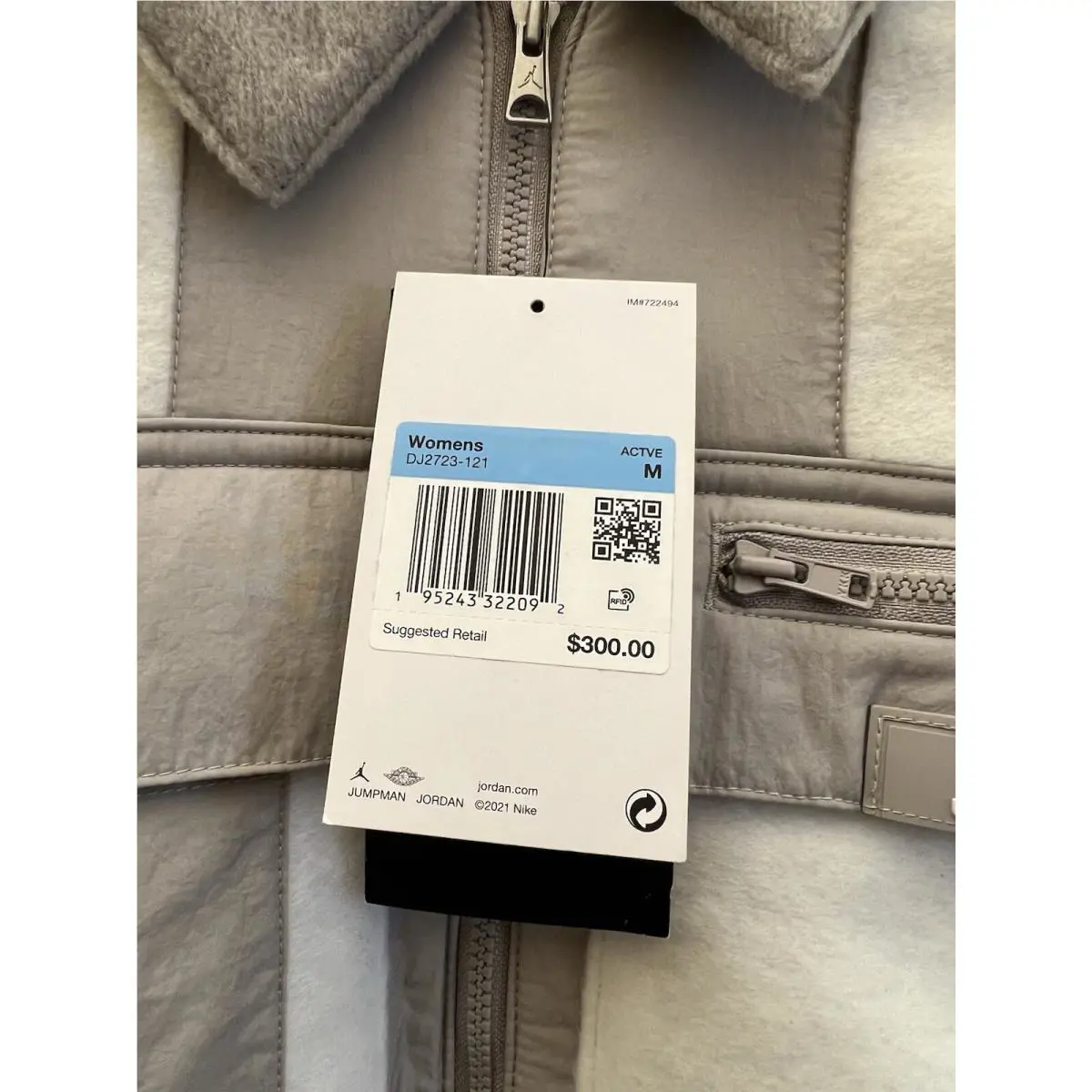 Nike clothing - Jordan Cozy Girl - Cozy Girl - Beige (UPC: 195243322092) 1
