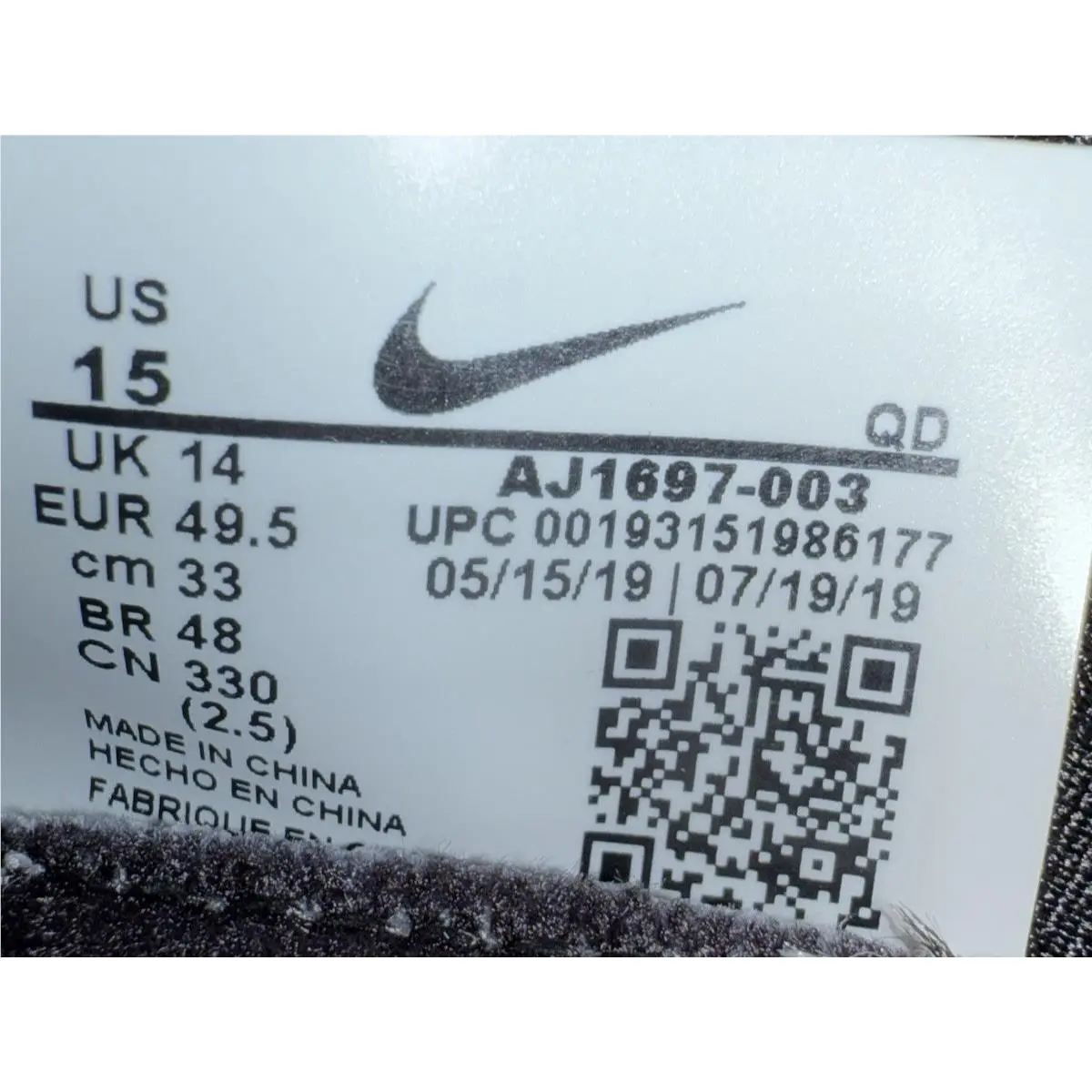 Nike shoes - Nike Zoom Mamba - Zoom Mamba - AJ1697 003 - Black 10