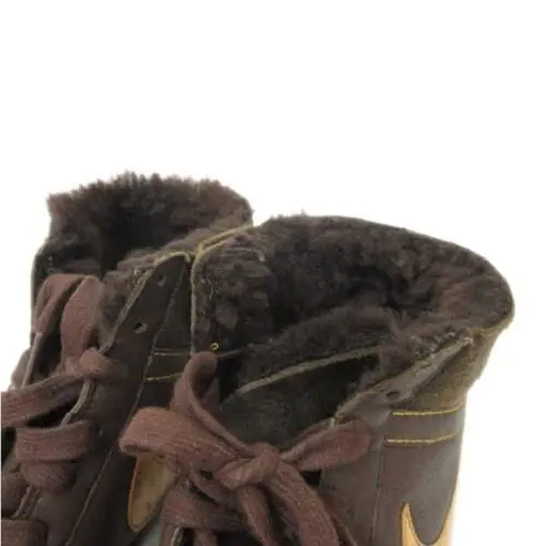 Nike shoes - Brown/Gold 3