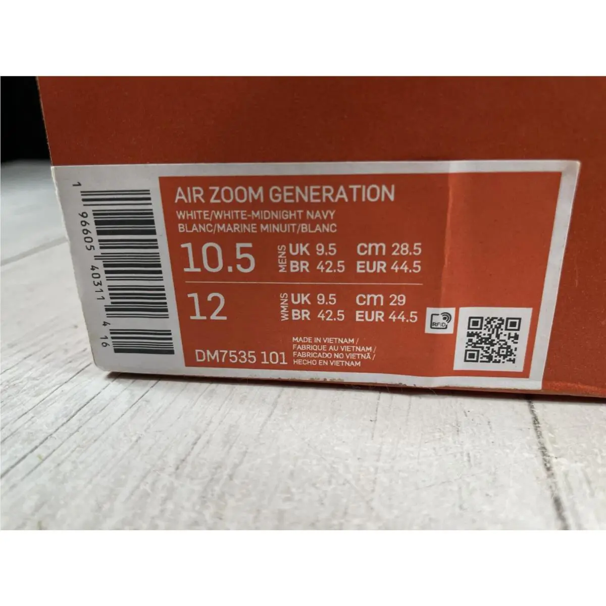 Nike shoes - Nike Air Zoom Generation - Air Zoom Generation - DM7535-101 - Multicolor (UPC: 0196605403114) 10