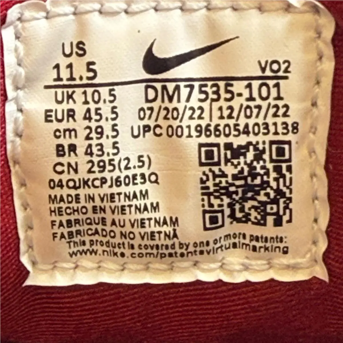 Nike shoes - DM7535-101 - DM7535-101 - White 5
