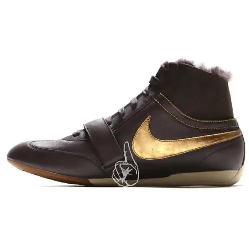 Nike shoes - Brown/Gold 1
