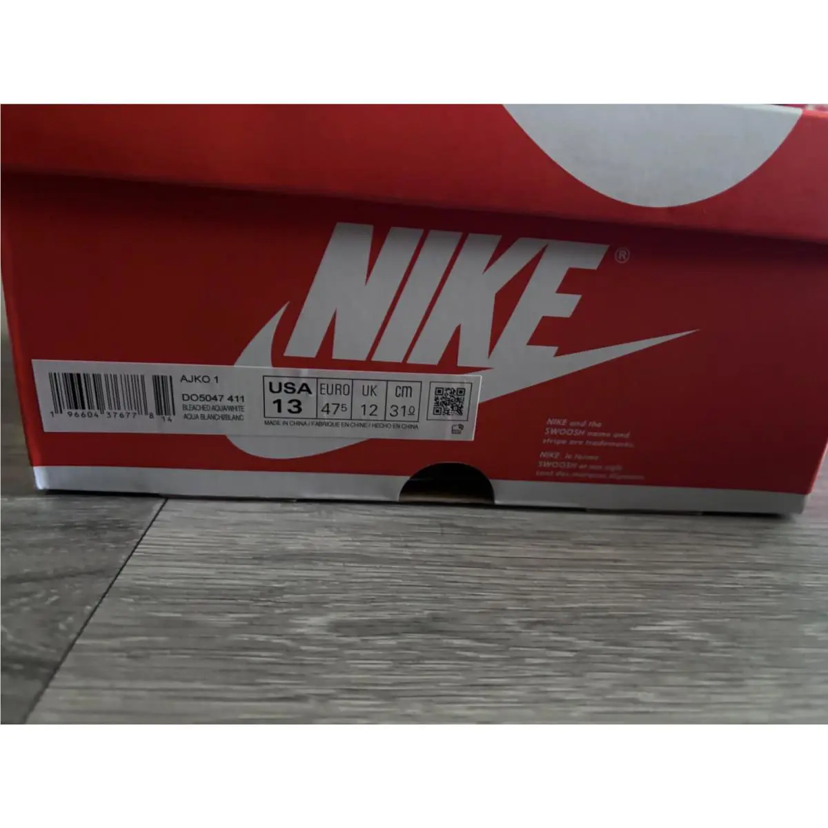 Nike shoes - Nike Air Jordan 1 - Air - DO5047411 - Blue 4
