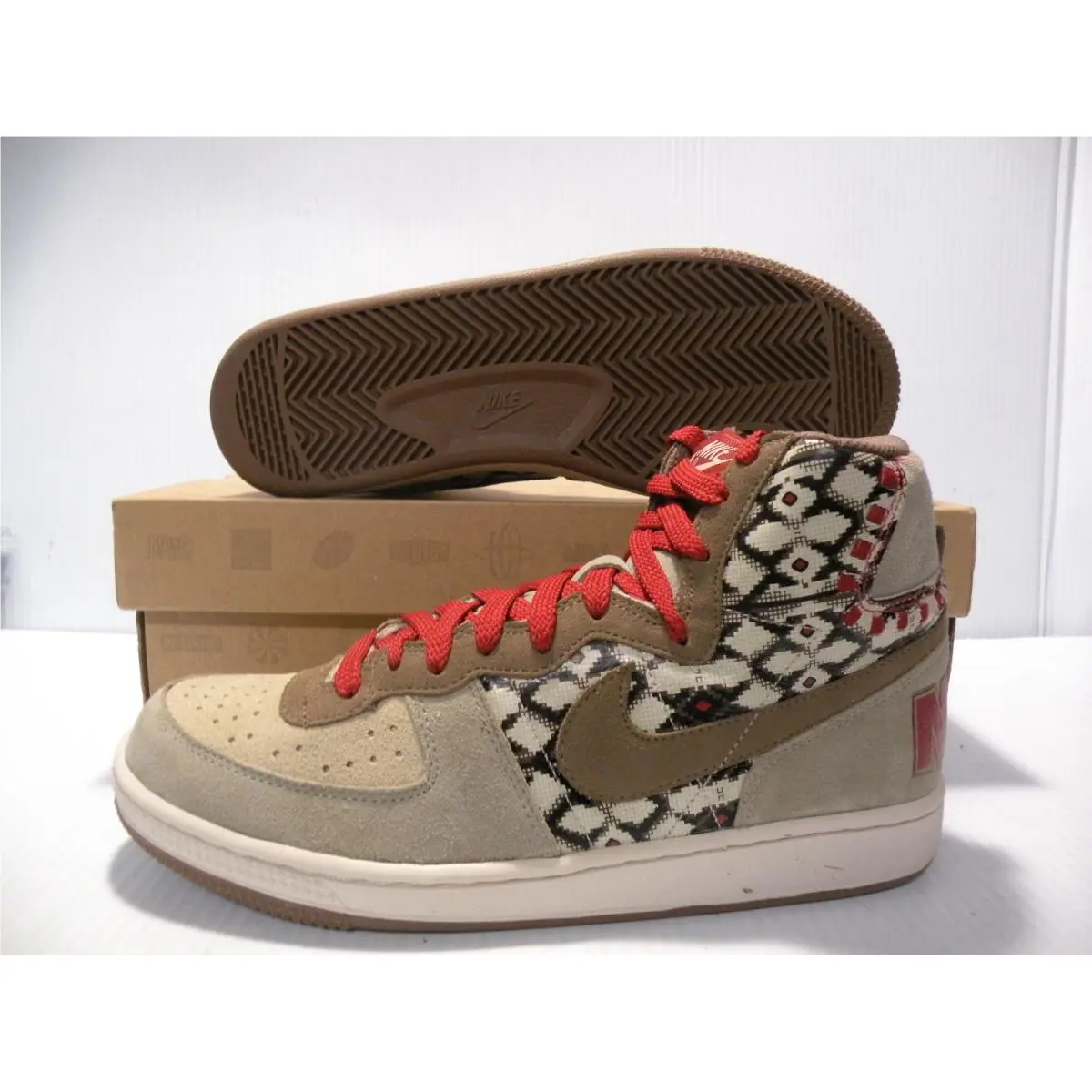 Nike shoes - BIRCH/COCOA-GRIT-DARK CAYENNE 3