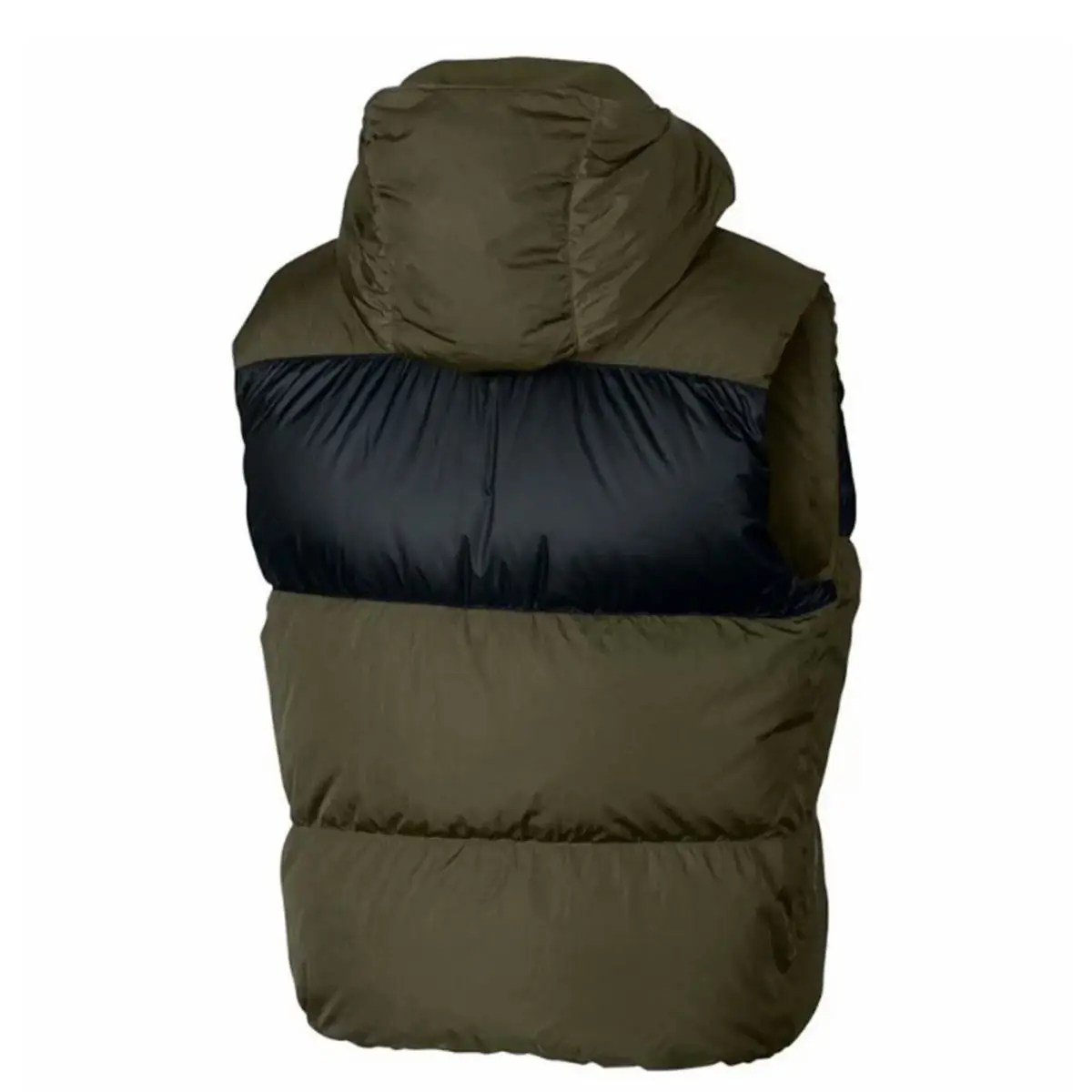 Nike clothing - Nike Tech Down Fill Vest Detachable Hood - 928837-395 - Green (UPC: 0888507237163) 2