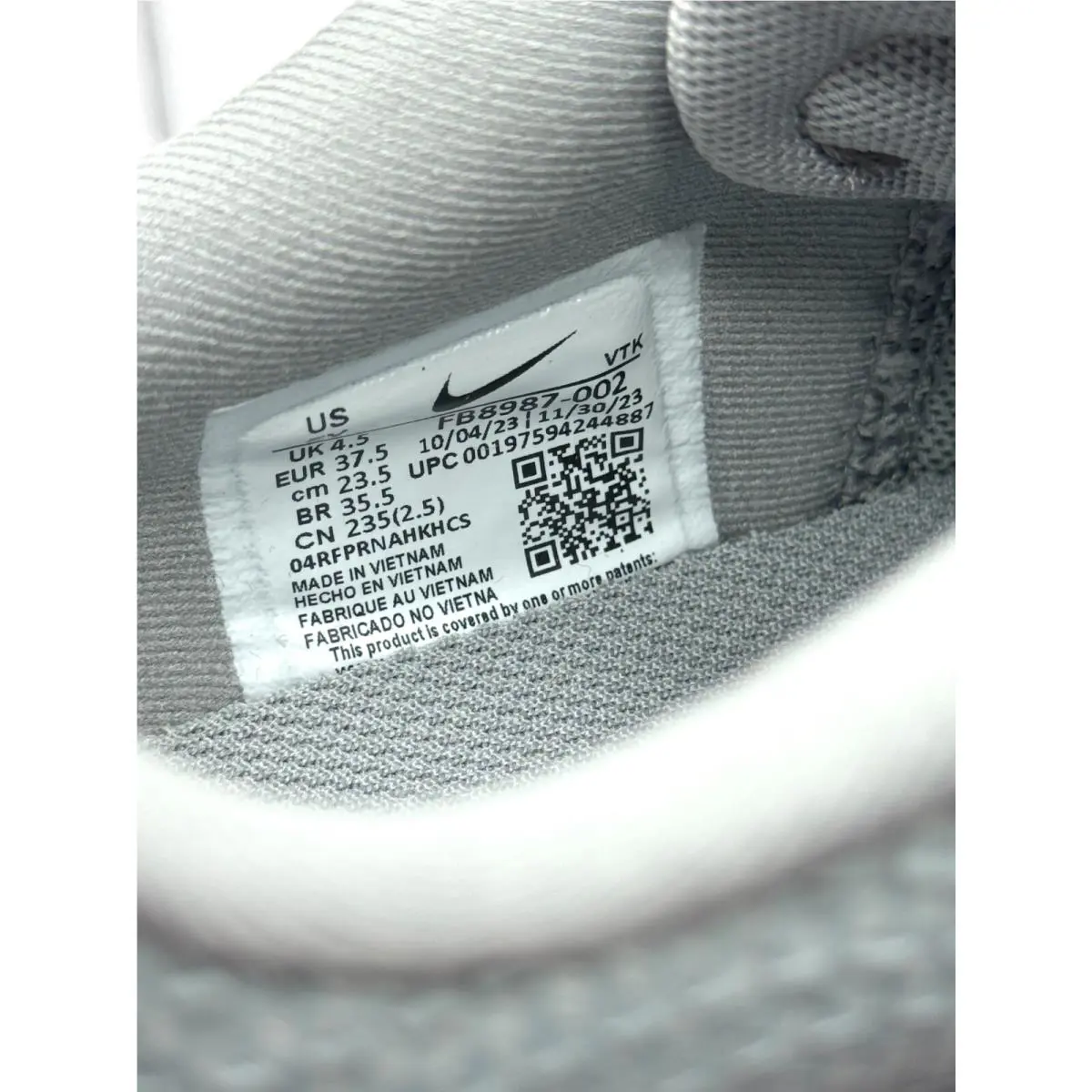 Nike shoes - Nike Air Max DN (GS) - Gray (UPC: 197594244887) 4