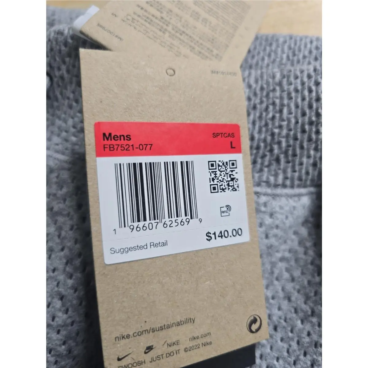 Nike clothing - NIKE Therma-FIT ADV - ADV - FB7521-077 FB7521 077 FB7521 - Gray (UPC: 196607625699) 7