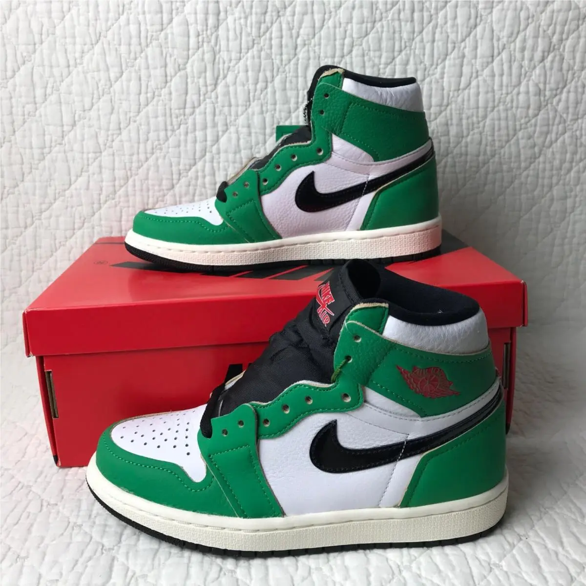 Nike shoes - Air Jordan 1 - Air - DB4612-300 - Lucky Green/Black/White Sail 1