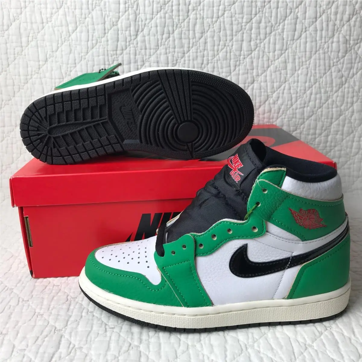 Nike shoes - Air Jordan 1 - Air - DB4612-300 - Lucky Green/Black/White Sail 2