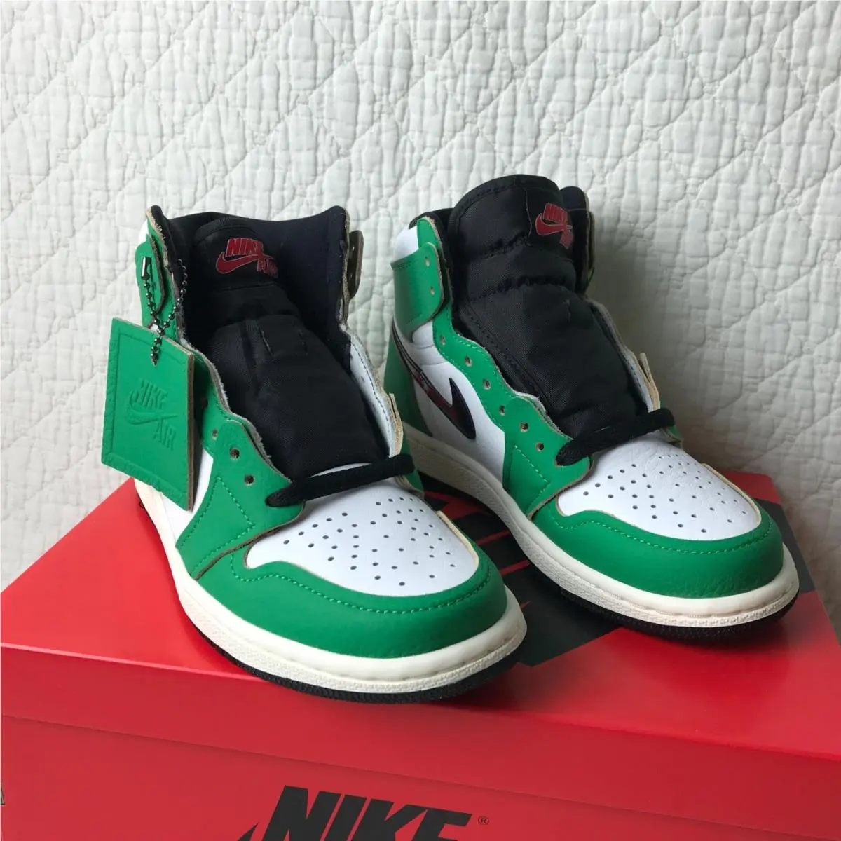 Nike shoes - Air Jordan 1 - Air - DB4612-300 - Lucky Green/Black/White Sail 9