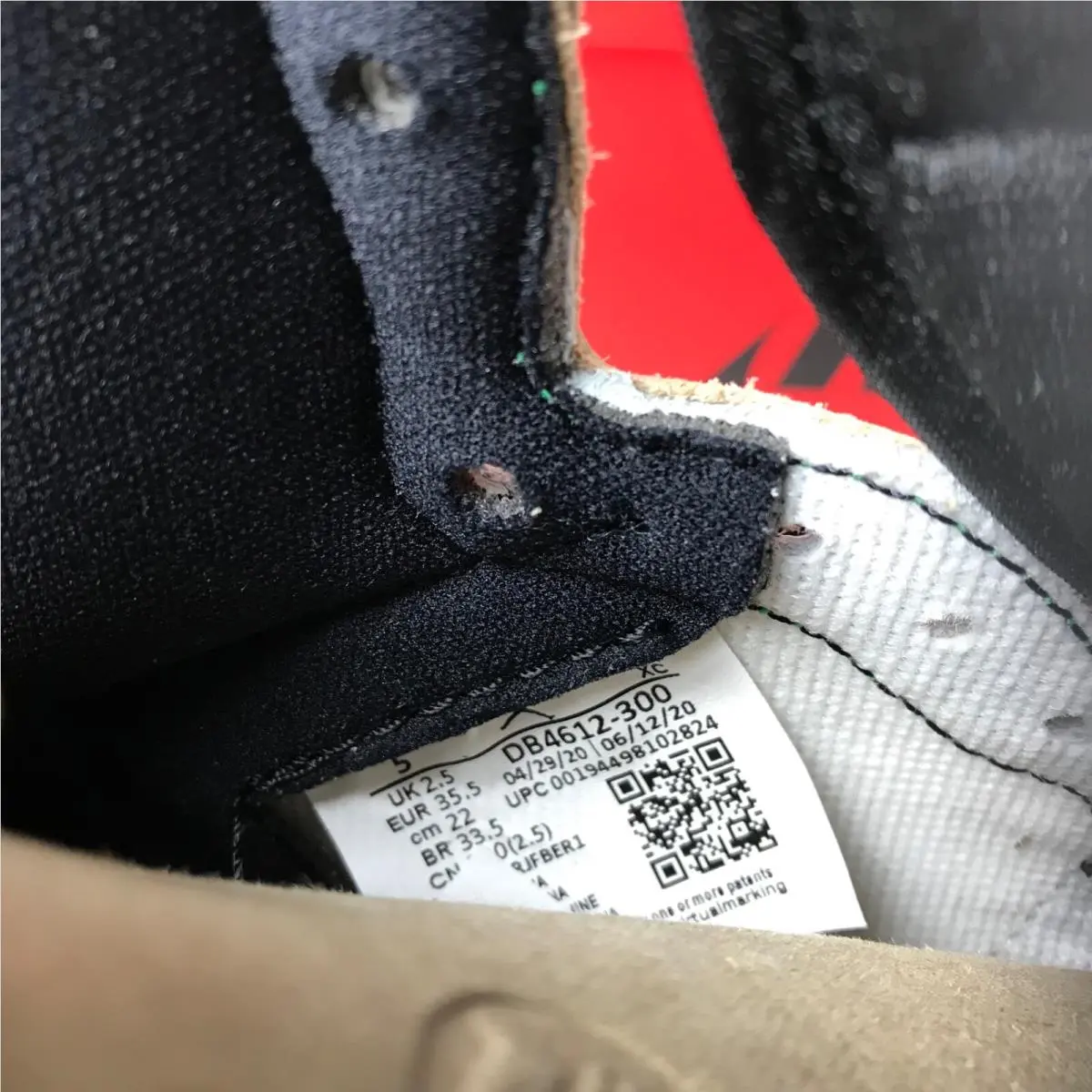 Nike shoes - Air Jordan 1 - Air - DB4612-300 - Lucky Green/Black/White Sail 10