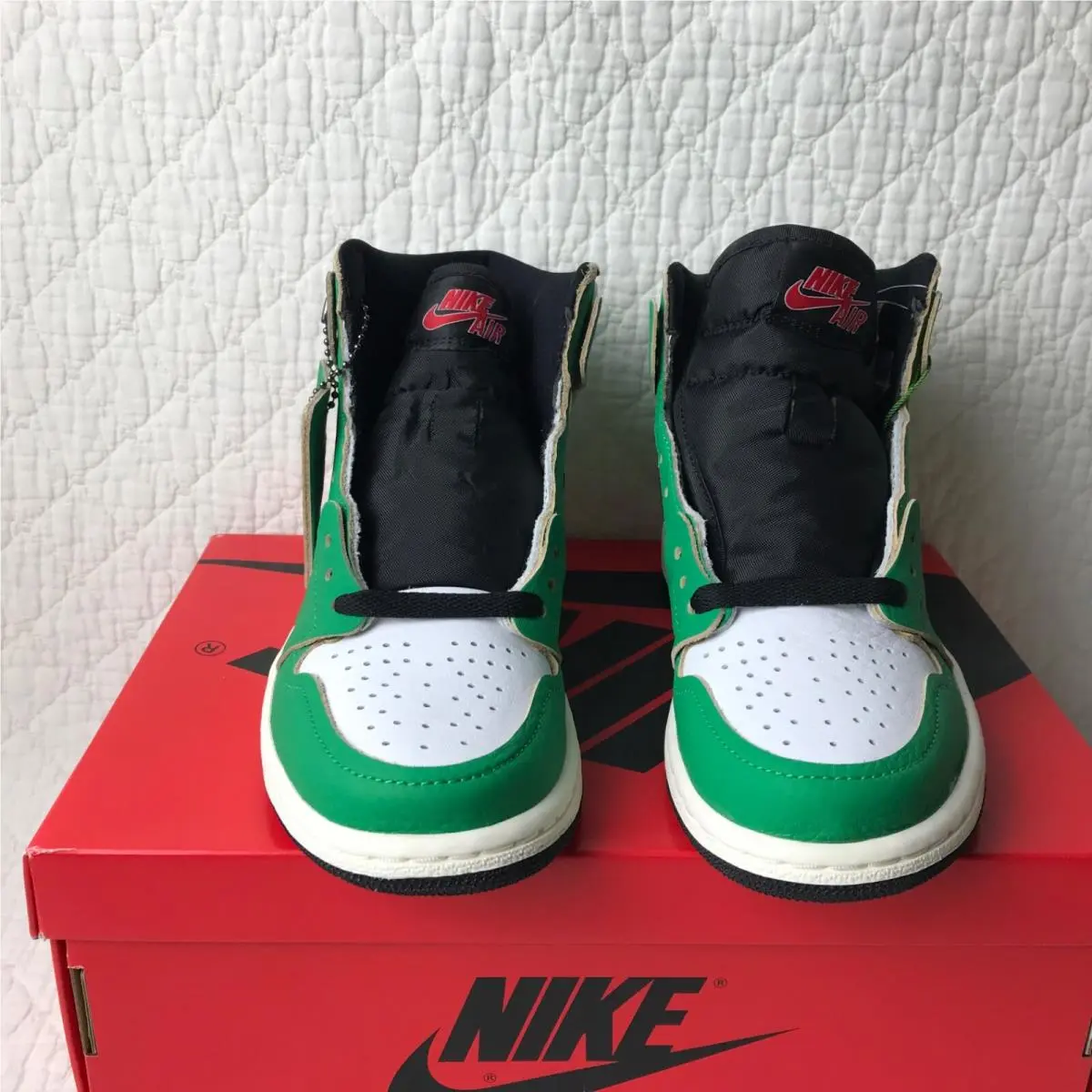 Nike shoes - Air Jordan 1 - Air - DB4612-300 - Lucky Green/Black/White Sail 3