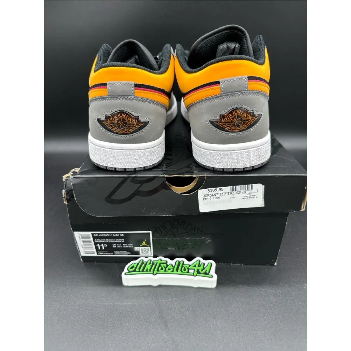 Nike shoes - Air Jordan 1 - Air - DB4612300 - Lucky Green 1