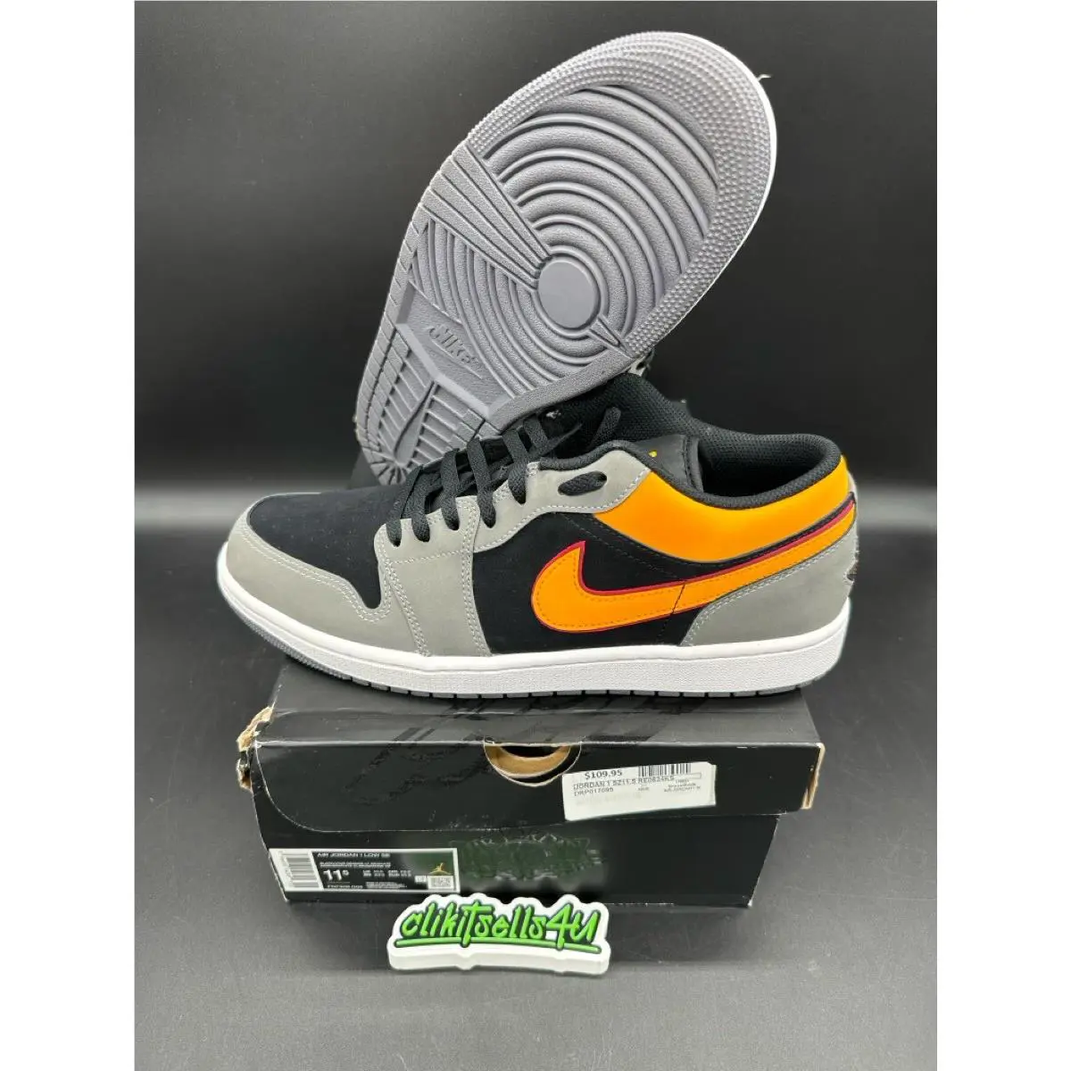 Nike shoes - Air Jordan 1 - Air - DB4612300 - Lucky Green 3