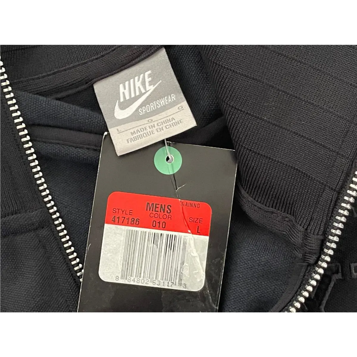 Nike clothing - Nike Kobe Bryant XXIV Med Track Jacket - 417186-010 - Black (UPC: 884802531173) 7