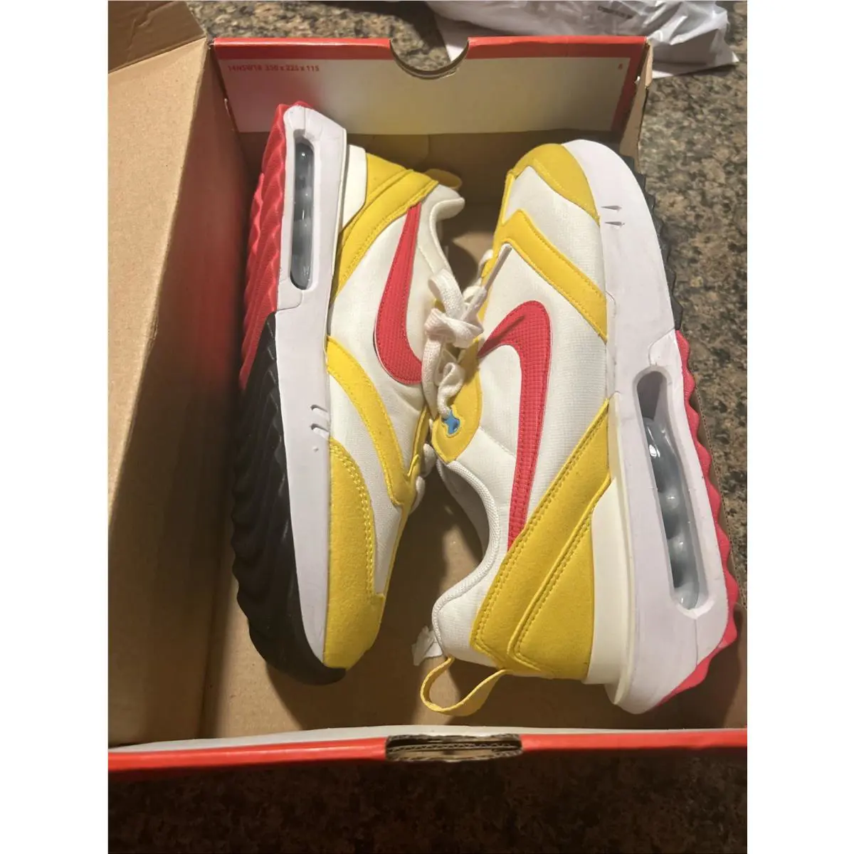 Nike shoes - Nike Air Max Dawn - Air Max Dawn - DQ7643-700 - Yellow 9