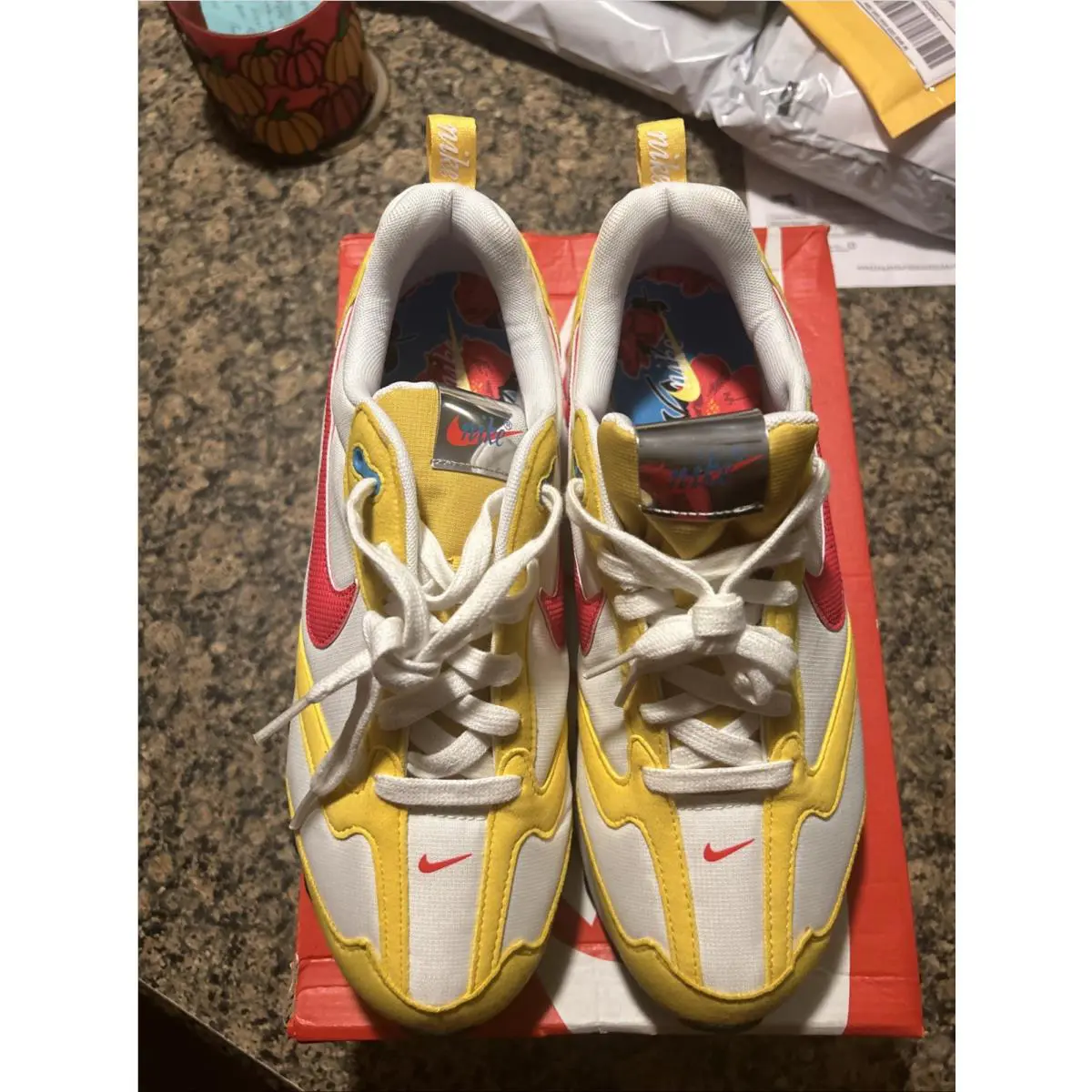 Nike shoes - Nike Air Max Dawn - Air Max Dawn - DQ7643-700 - Yellow 1