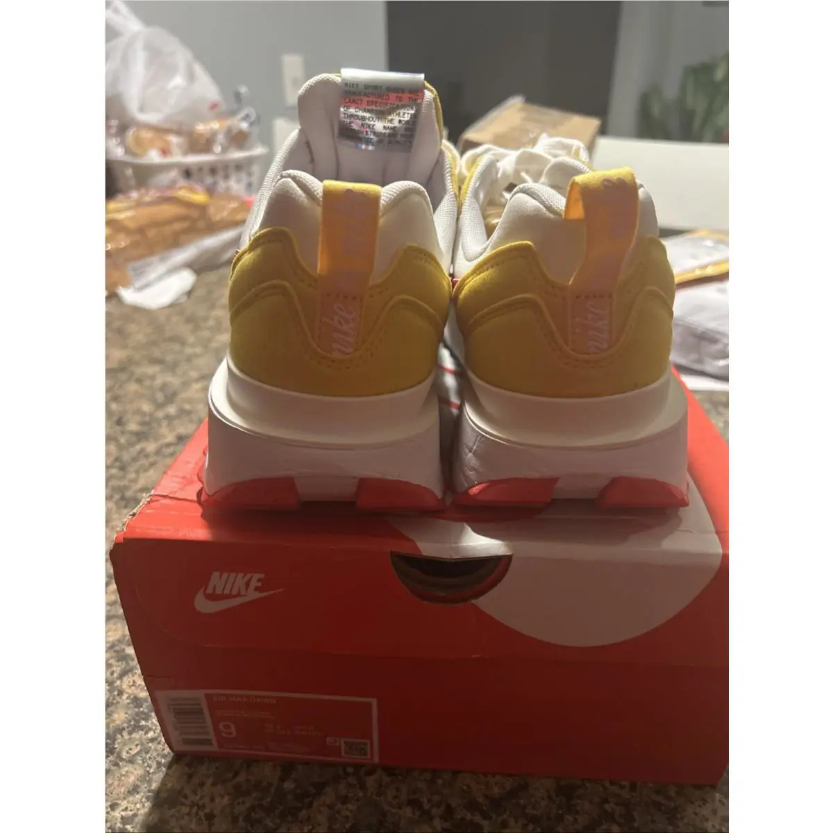 Nike shoes - Nike Air Max Dawn - Air Max Dawn - DQ7643-700 - Yellow 2