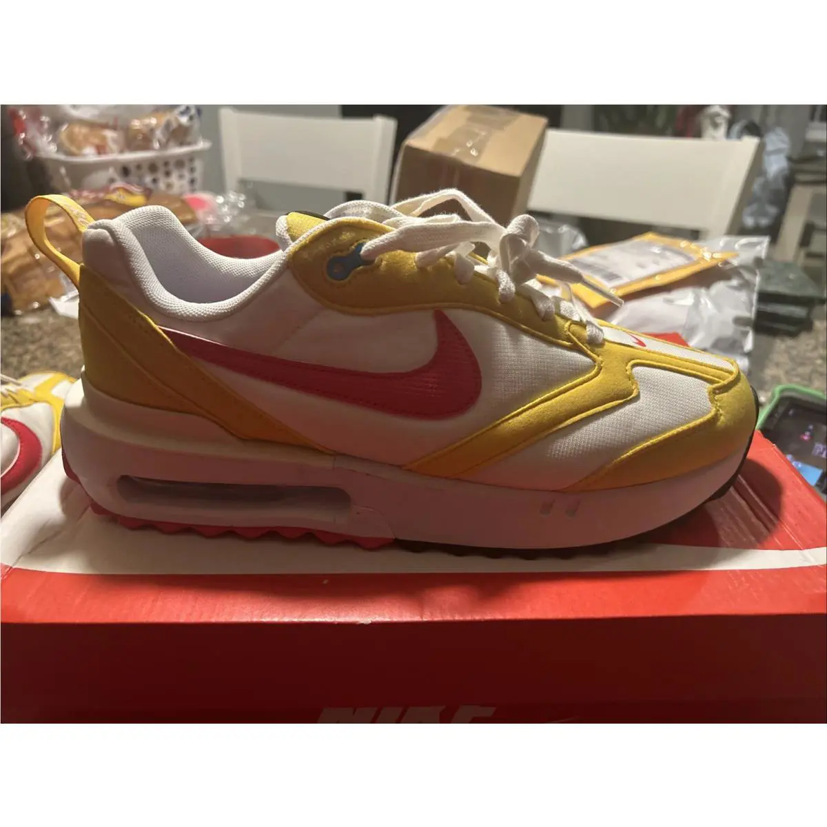 Nike shoes - Nike Air Max Dawn - Air Max Dawn - DQ7643-700 - Yellow 3