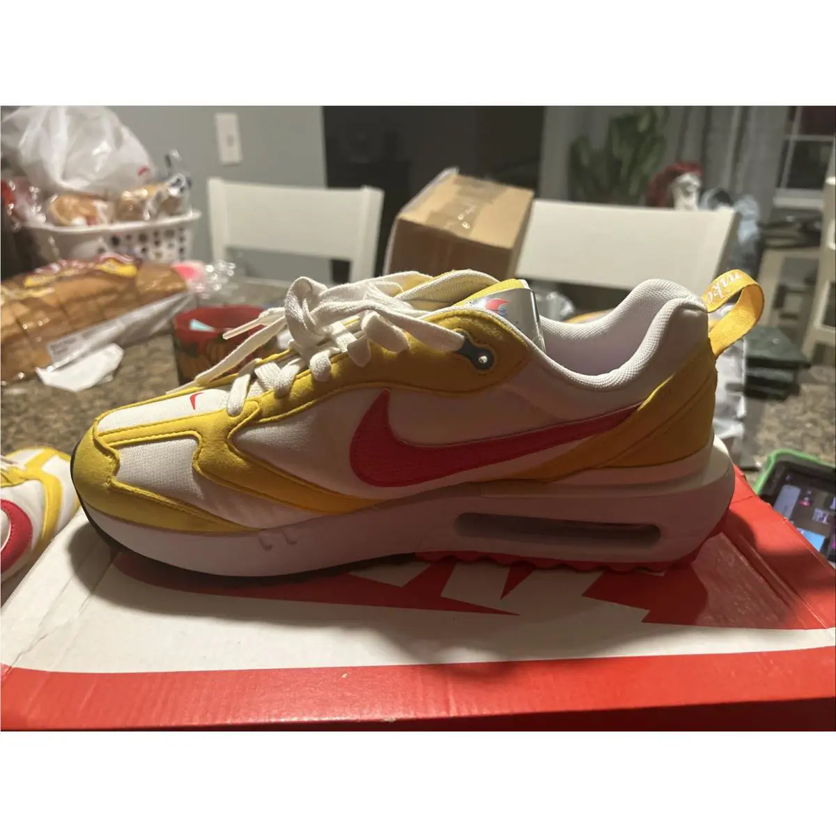 Nike shoes - Nike Air Max Dawn - Air Max Dawn - DQ7643-700 - Yellow 4