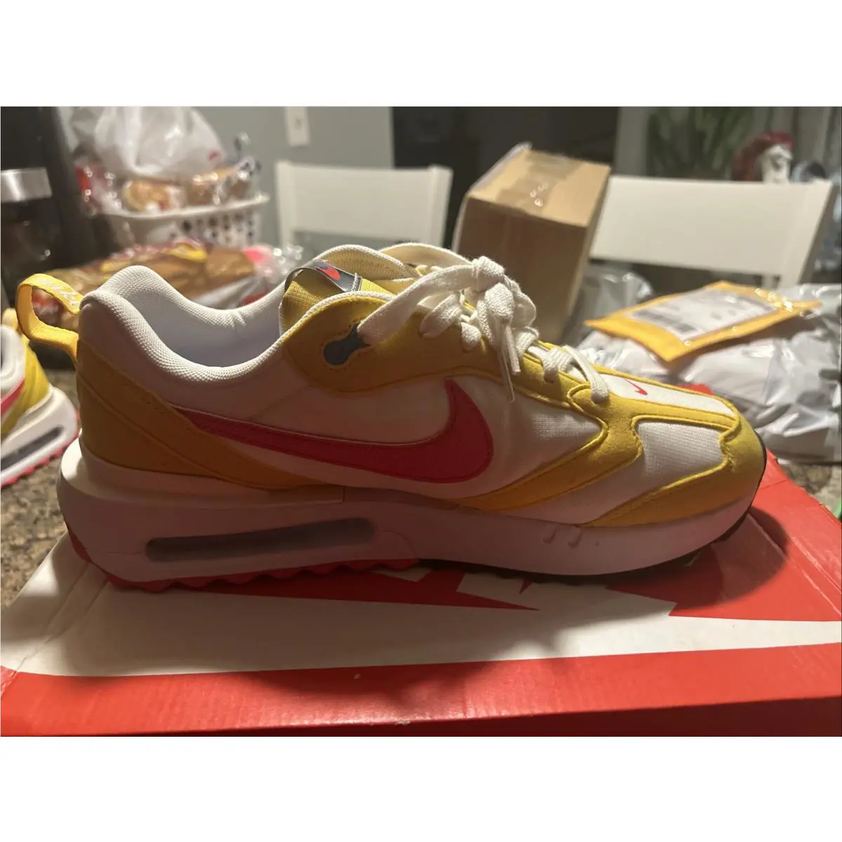 Nike shoes - Nike Air Max Dawn - Air Max Dawn - DQ7643-700 - Yellow 5