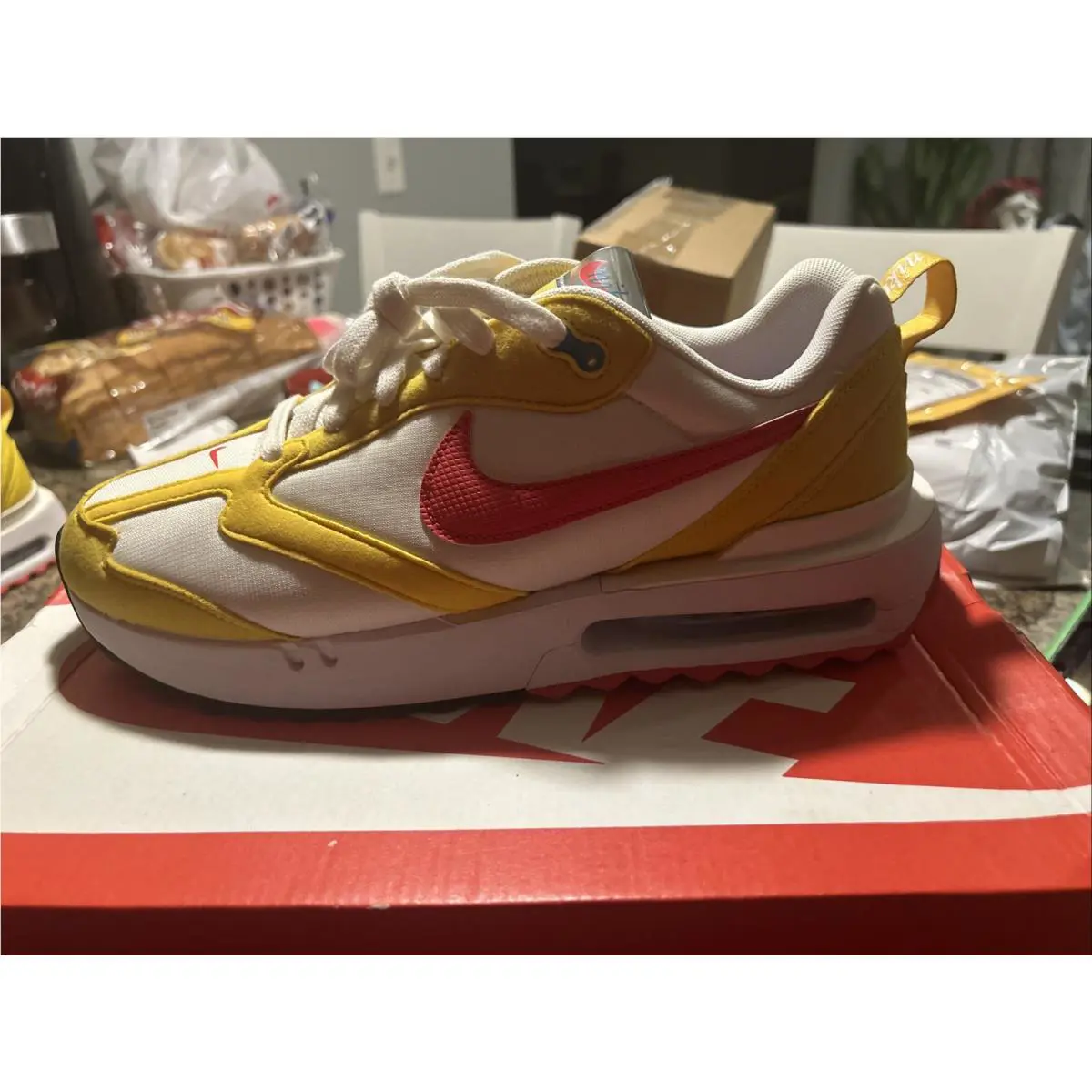 Nike shoes - Nike Air Max Dawn - Air Max Dawn - DQ7643-700 - Yellow 6