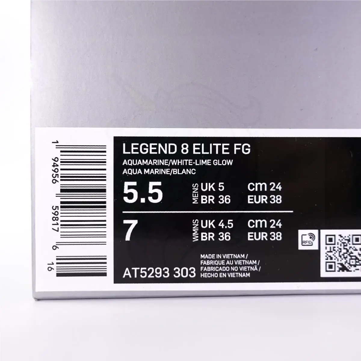 Nike shoes - Nike Tiempo Legend - Tiempo Legend - AT5293-303 - Teal (UPC: 194956598176) 9