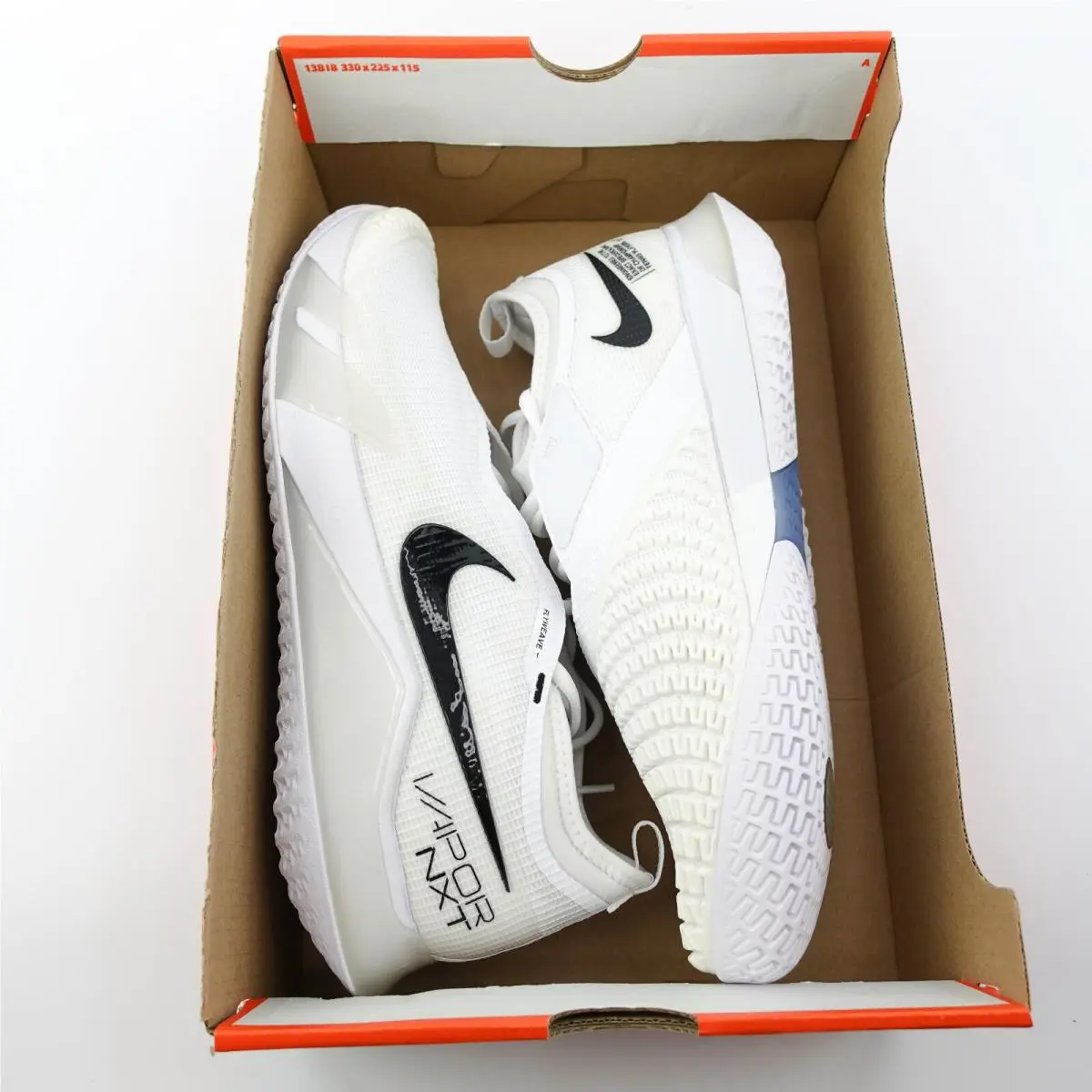 Nike shoes - Nike React Vapor - React Vapor - CV0724-101 - White, Black, Grey 8
