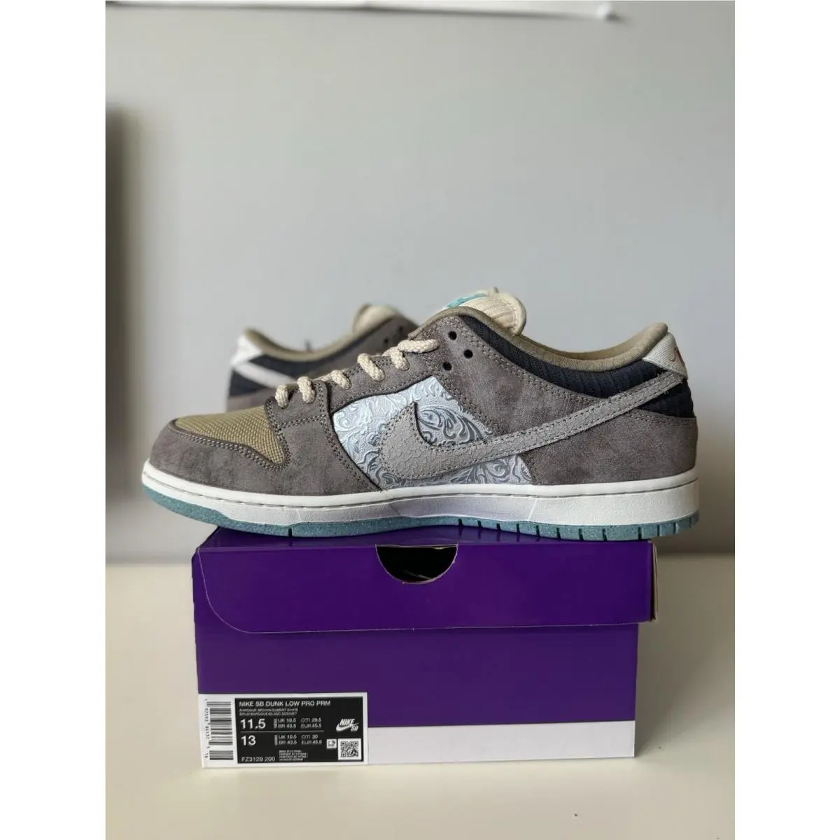Nike shoes - Nike Dunk SB - Dunk - FZ3129-200 - Brown (UPC: 0197593845375) 0