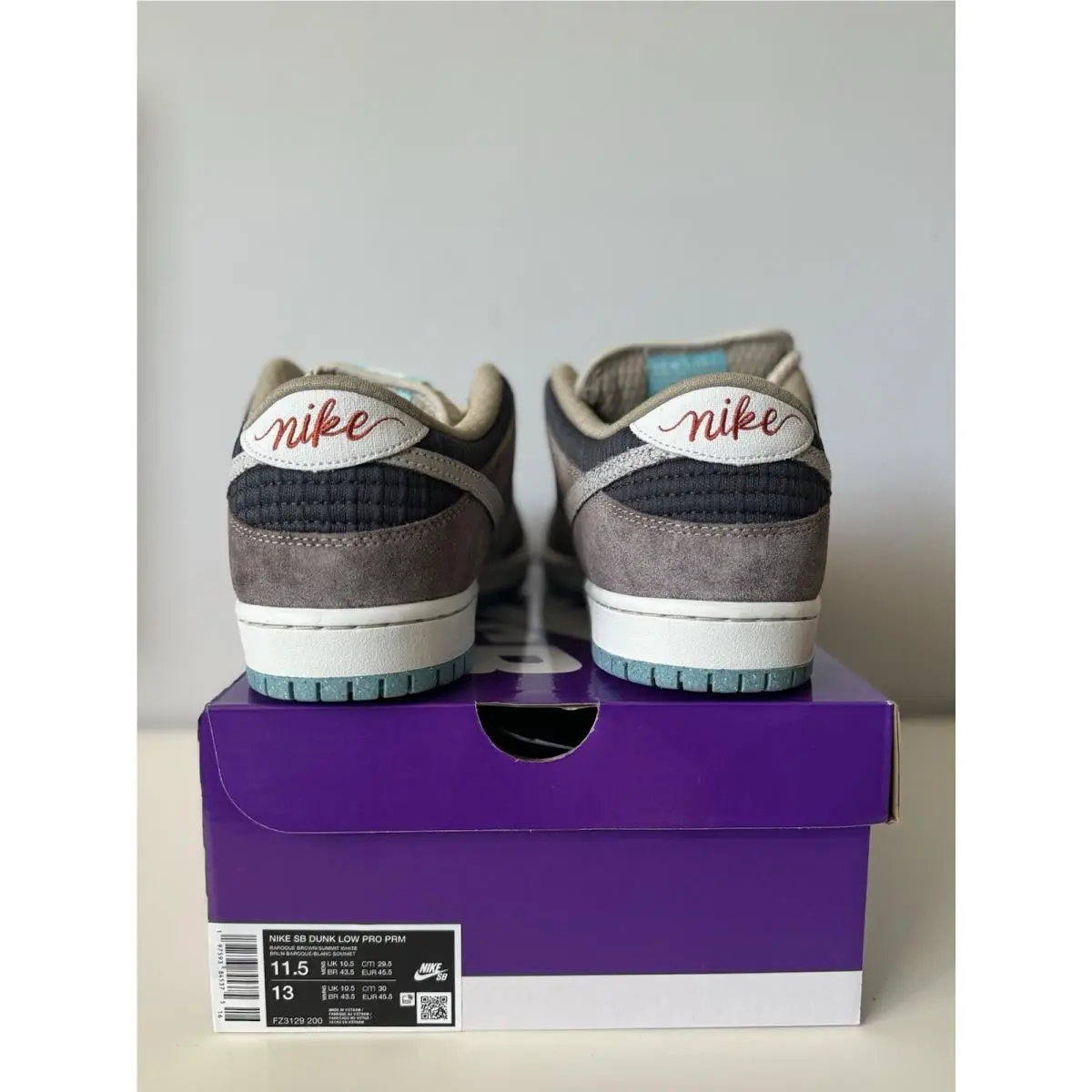 Nike shoes - Nike Dunk SB - Dunk - FZ3129-200 - Brown (UPC: 0197593845375) 5