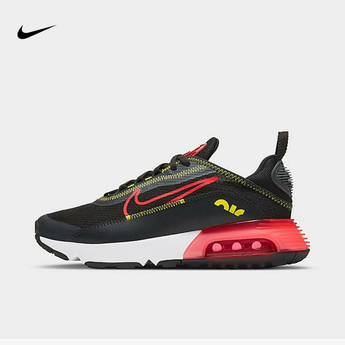 Nike shoes - Nike Air Max 2090 - Air Max - CJ4066-010 - Black / Bright Crimson (UPC: 194953237634) 0