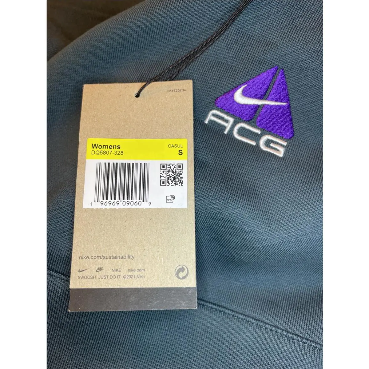 Nike clothing - DQ5801045 - DQ5801045 - Green Black (UPC: 0196969090609) 8