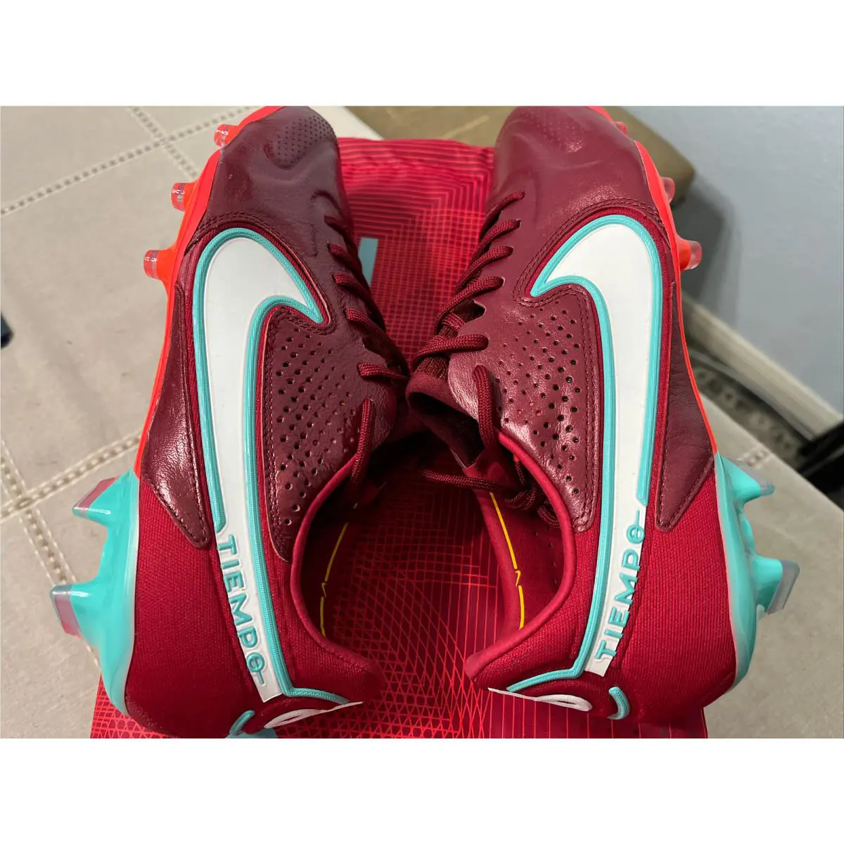 Nike shoes - Nike Tiempo Legend - Tiempo Legend - CZ8482-616 - Team Red White Mystic Hibiscus 8