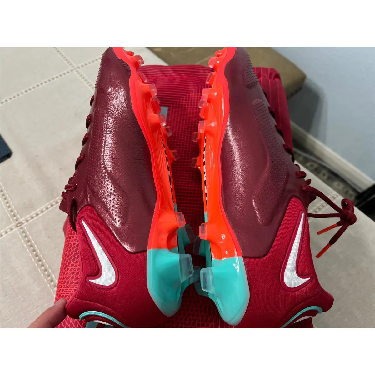 Nike shoes - Nike Tiempo Legend - Tiempo Legend - CZ8482-616 - Team Red White Mystic Hibiscus 9