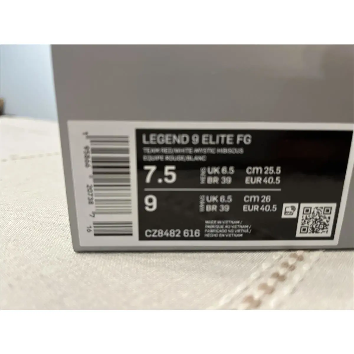 Nike shoes - Nike Tiempo Legend - Tiempo Legend - CZ8482-616 - Team Red White Mystic Hibiscus 12