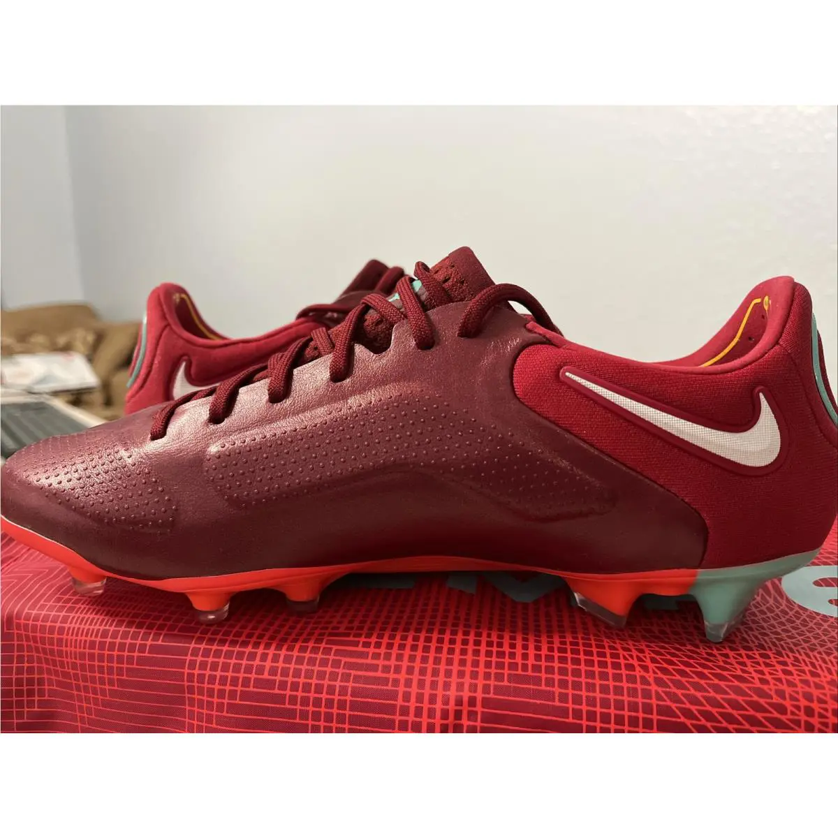Nike shoes - Nike Tiempo Legend - Tiempo Legend - CZ8482-616 - Team Red White Mystic Hibiscus 0