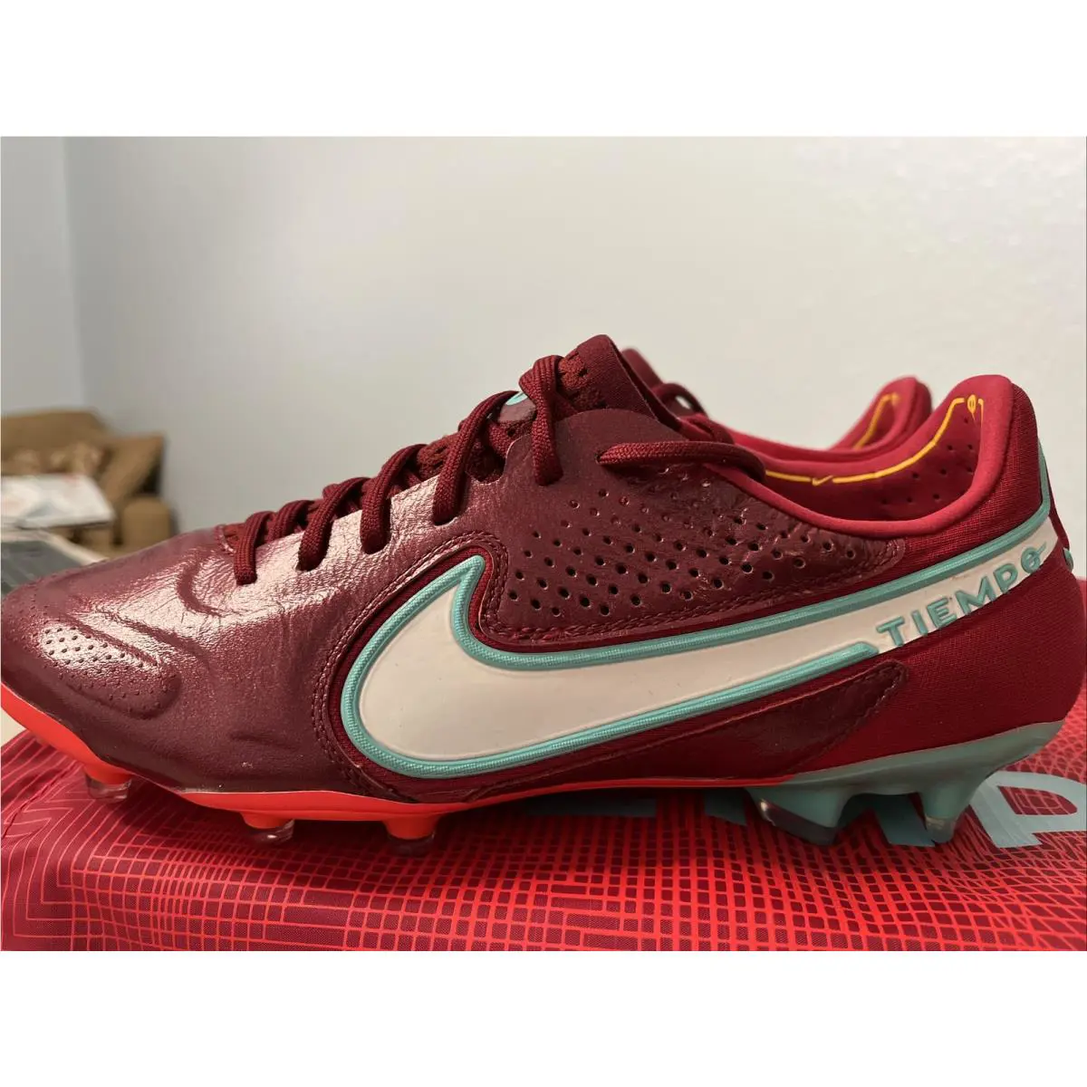 Nike shoes - Nike Tiempo Legend - Tiempo Legend - CZ8482-616 - Team Red White Mystic Hibiscus 2