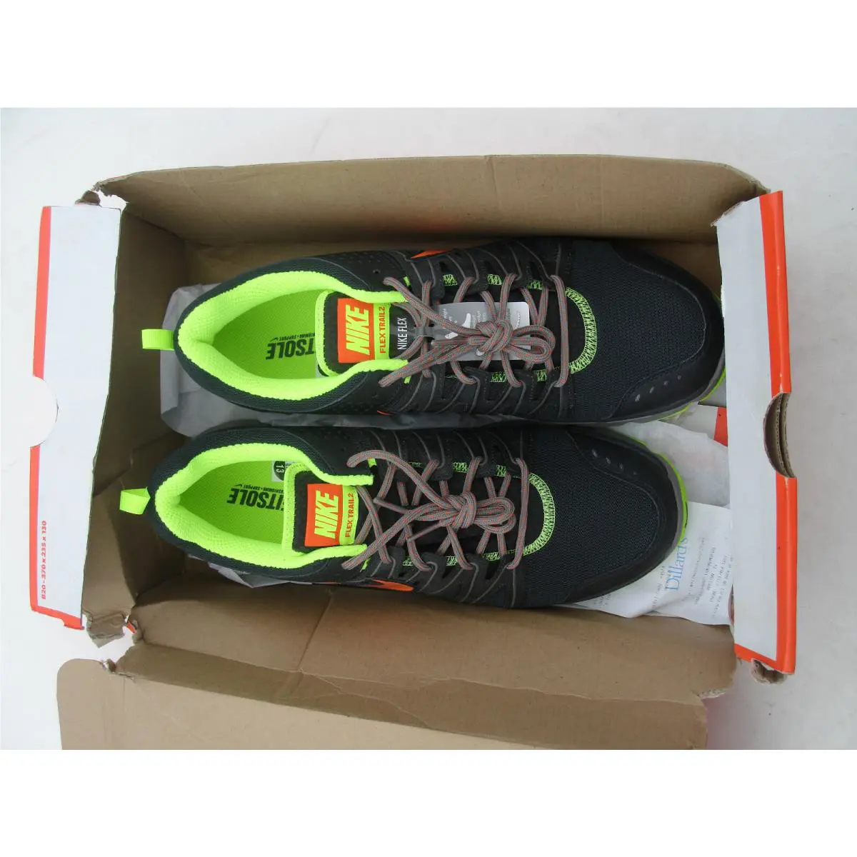 Nike shoes - FLEX TRAIL 2™ - FLEX TRAIL - GRAY-LIME-ORANGE 2